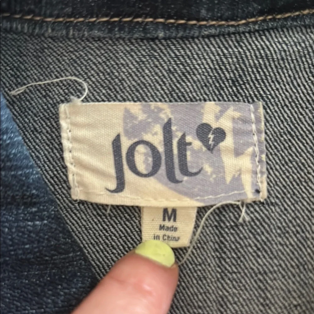 Jolt Blue Jean Jacket Timeless Denim Style - Picture 2 of 3